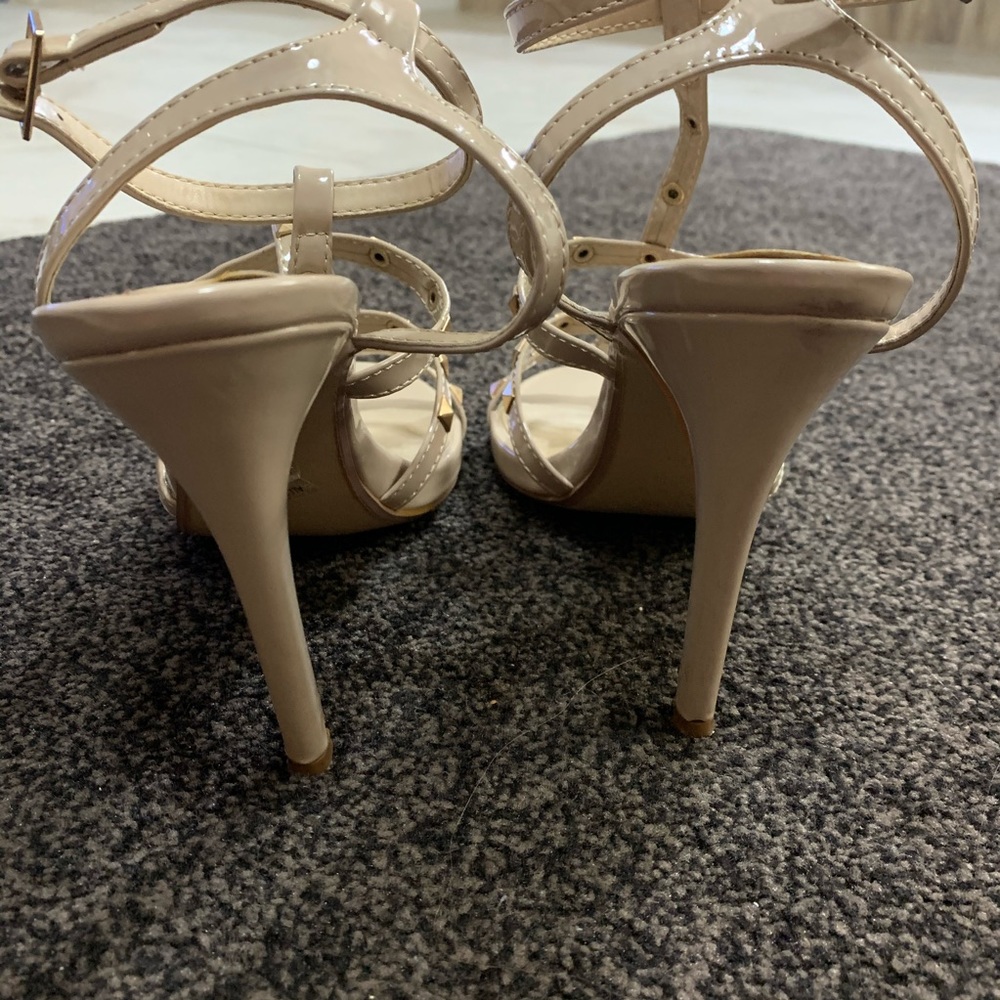 ☀️Tan strappy heels - Picture 5 of 8